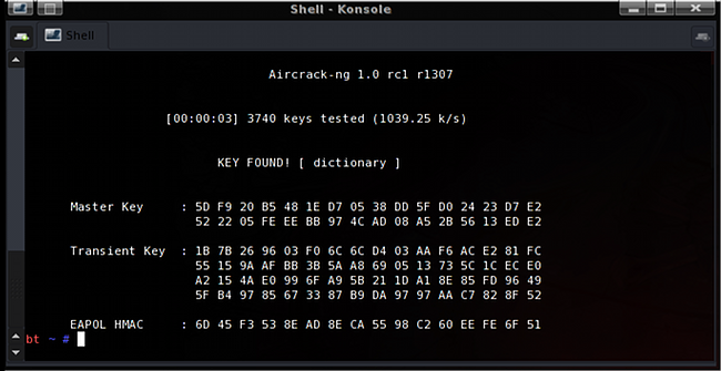 crack bez SSE optimalizace aircrack-ng